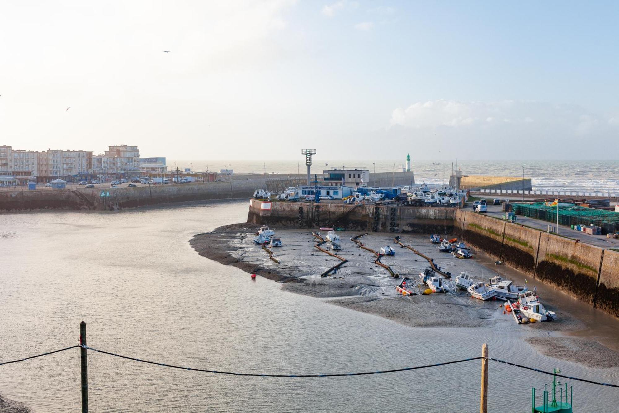 La Coquille - Vue Mer Panoramique & Port Treport Le Tréport Eksteriør bilde